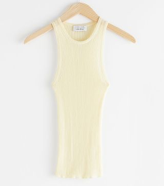 & Other Stories + Fitted Ribbed Tank Top