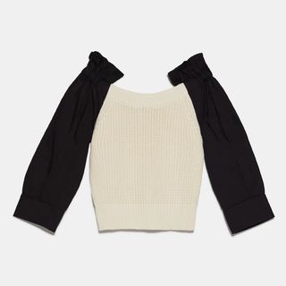 Zara + Mixed Sweater