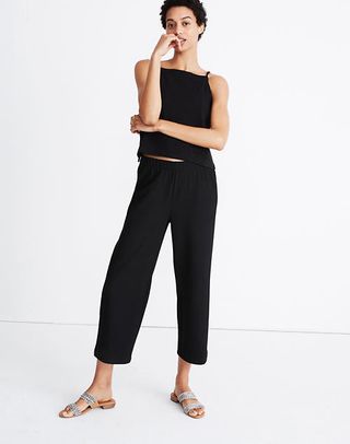 Madewell + Ribbed Pull-On Pants