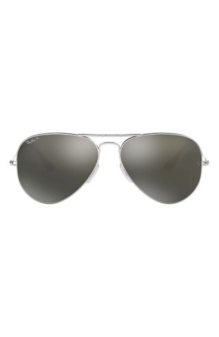 Ray-Ban + Standard Icons 58mm Mirrored Polarized Aviator Sunglasses