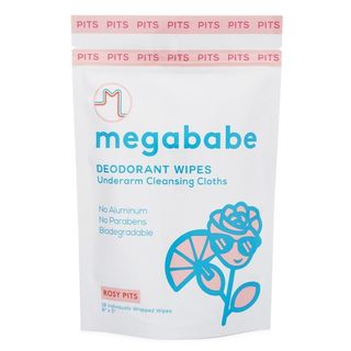 Megababe + Rosy Pits Deodorant Wipes