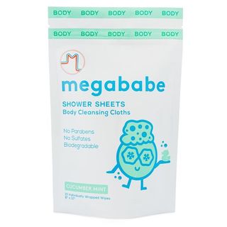 Megababe + Cucumber Mint Shower Sheets