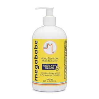 Megababe + Squeaky Clean Hand Sanitizer Pump