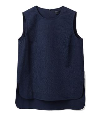 COS + Cotton Seersucker Vest Top