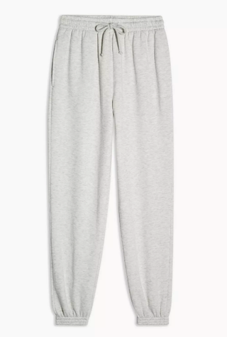 Topshop + Classic Grey 90s Oversized Sweatpants