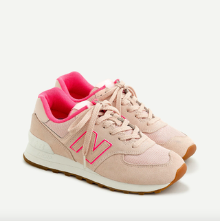 New Balance x J.Crew + 574 Sneakers in Pink