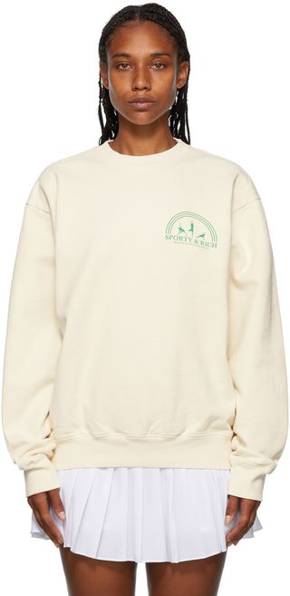 Sporty & Rich + Off-White Fitness Group Sweatshirt