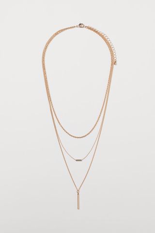 H&M + Triple-Strand Necklace