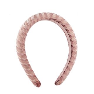 Kitsch + Padded Velvet Stripe Headband