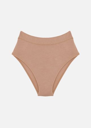Cuup + The Highwaist in Taupe Modal