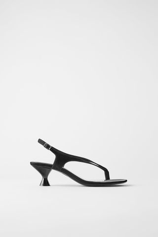 Zara + Minimalist High Heeled Sandals