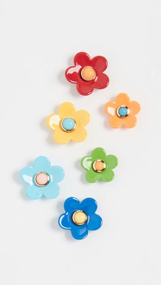 Roxanne Assoulin + Flower Power Set of Stud Earrings
