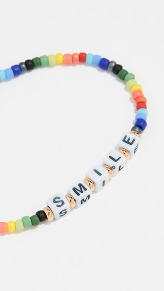 Shashi + Smile Rainbow Bracelet