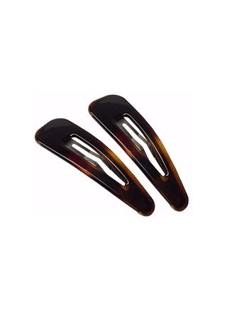 Parcelona + Large Tortoise Shell Hair Clip 2 Pieces