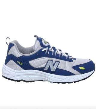 New Balance + 615 Trainers Blue Silver