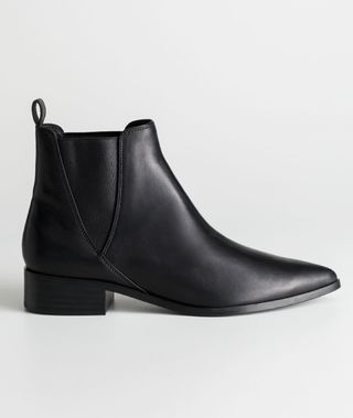 & Other Stories + Leather Chelsea Boots