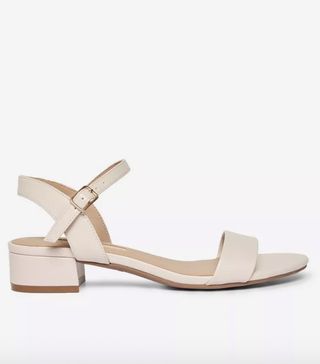 Dorothy Perkins + Wide Fit Nude Sprightly Sandals