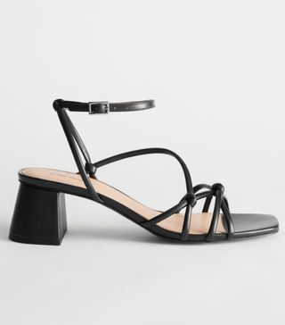 
Other Stories + Strappy Leather Heeled Sandals