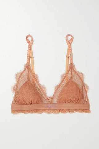 Love Stories + Love Lacy Lace Soft-Cup Triangle Bra