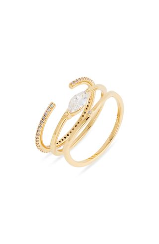 Nordstrom + Cubic Zirconia Stacking Rings