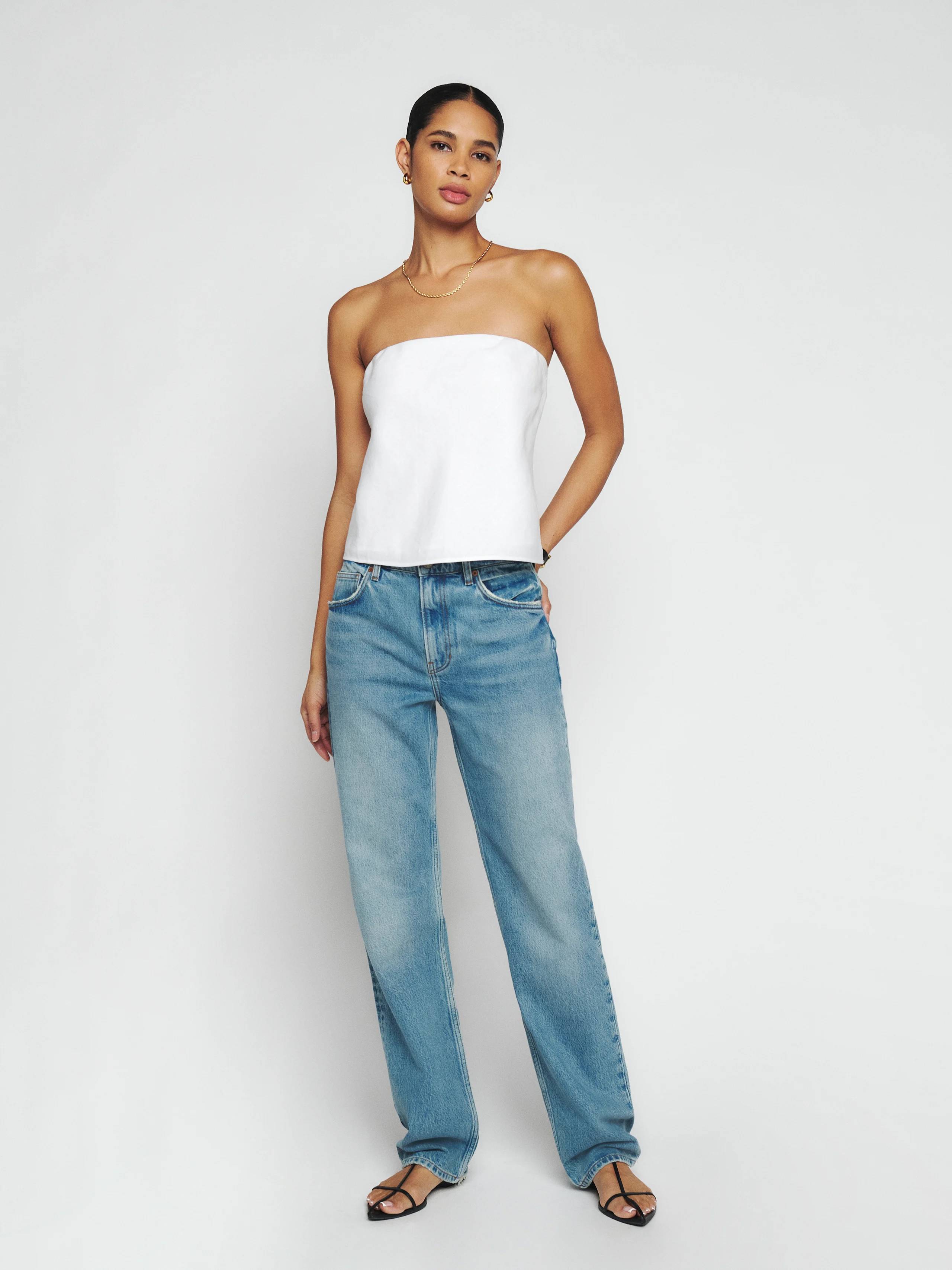 Reformation + Spritz Linen Top