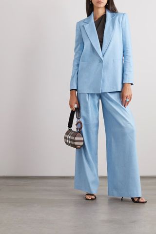 Alice + Olivia + Denny Woven Blazer