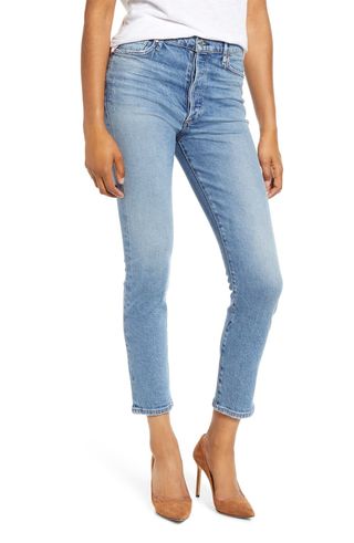 Citizens of Humanity + Olivia High Waist Slim Ankle Jeans