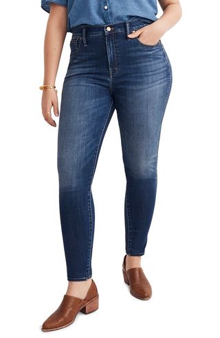 Madewell + 10-Inch High Rise Skinny Jeans