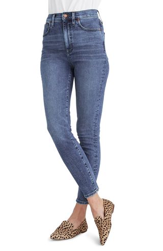 Madewell + 1-Inch High Waist Skinny Jeans