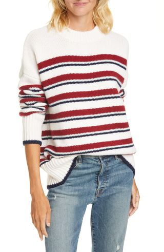 La Ligne + New Stripe Marin Wool 
Cashmere Sweater