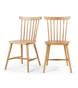 Made + Set of 2 Deauville Dining Chairs, Oak