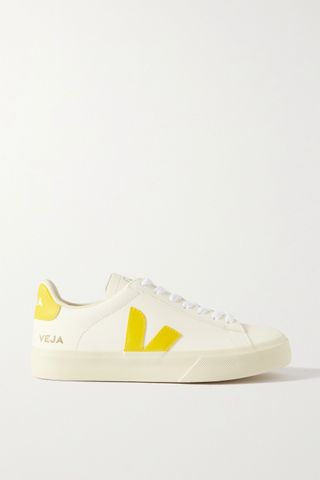 Veja + + Net Sustain Campo Suede-Trimmed Leather Sneakers
