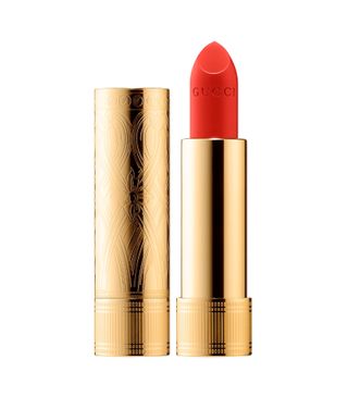 Gucci + Rouge à Lèvres Satin Lipstick in Agatha Orange