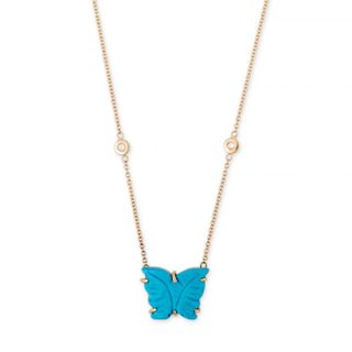 Jacquie Aiche + Turquoise Butterfly Necklace