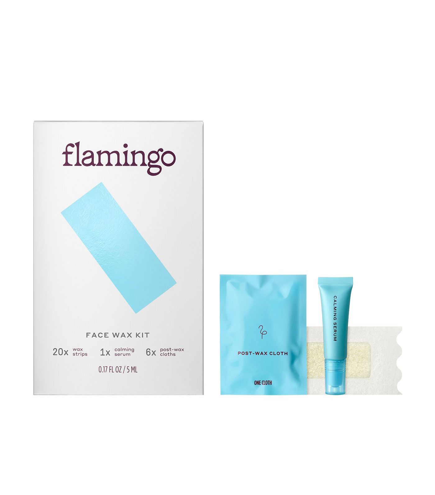 Flamingo + Face Wax Kit