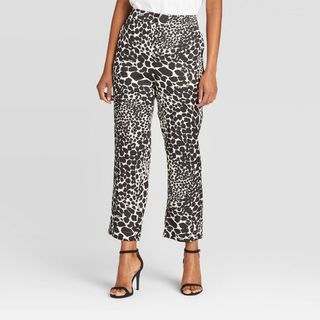 Who What Wear x Target + Cropped Silky Trouser