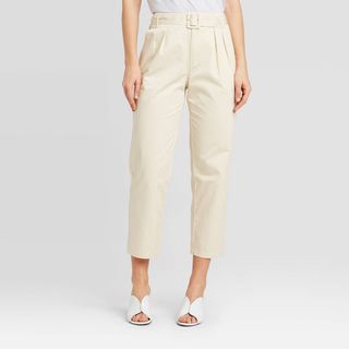 Who What Wear x Target + Straight Leg Trouser
