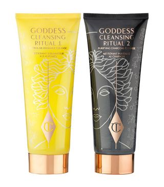 Charlotte Tilbury + Goddess Cleansing Ritual Miracle Spa in a Jar Duo