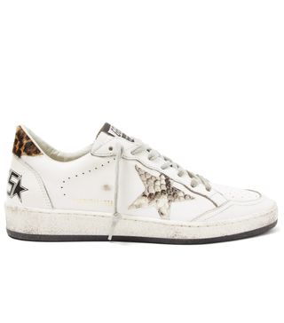 Golden Goose + Ball Star Leather Trainers