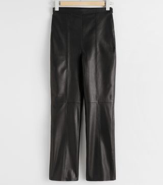 & Other Stories + Soft Leather Trousers