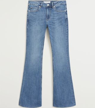 Mango + Flared Jeans