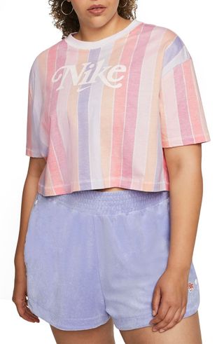 Nike + Sportswear Stripe Crop Top