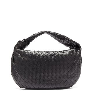 Bottega Veneta + Jodie Small Intrecciato Leather Shoulder Bag