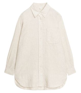 Arket + Oversized Linen Shirt