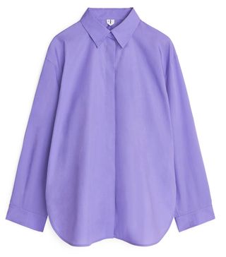 Arket + Relaxed Poplin Shirt