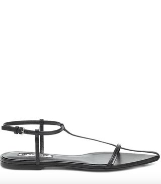Jil Sander + Leather sandals