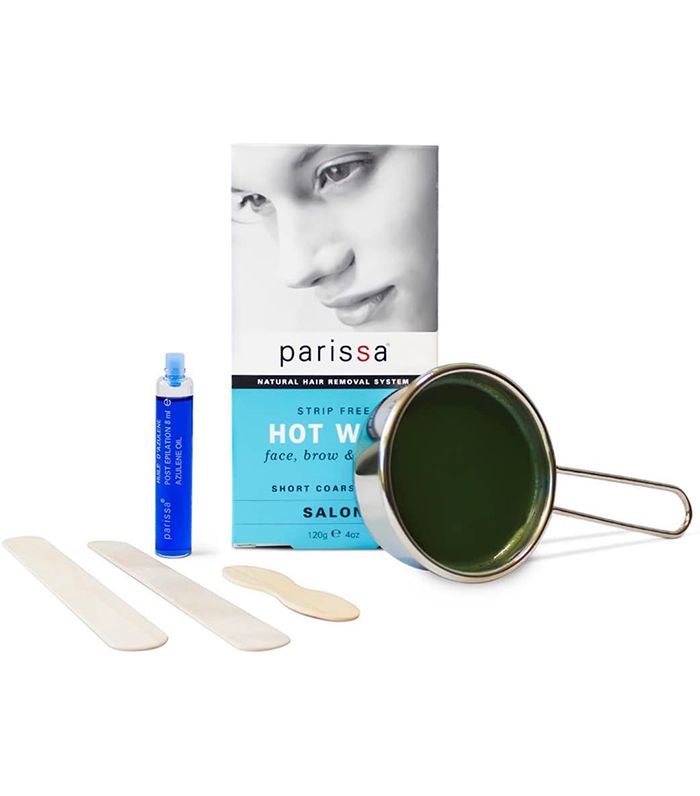 Parissa + Hot Wax, Bikini and Brazilian Waxing Kit With Strip Free Hard Wax