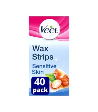 Veet + 40 Wax Strips Maxi Format Sensitive Skin