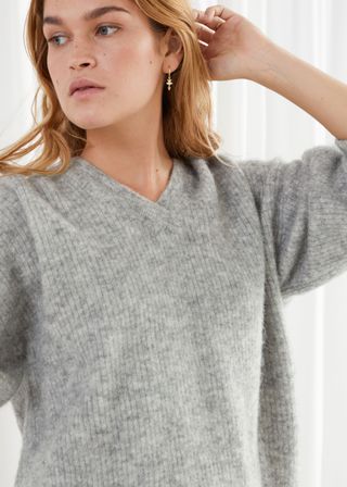 & Other Stories + Oversized Ribbed Sweater