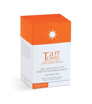 Tan Towel + Self-Tan Towelettes Half Body Tan